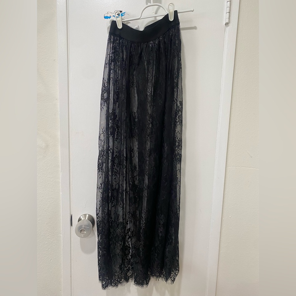 Sheer skirt